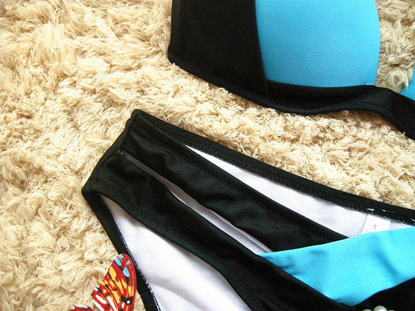 Courtney Color Block  Bikini
